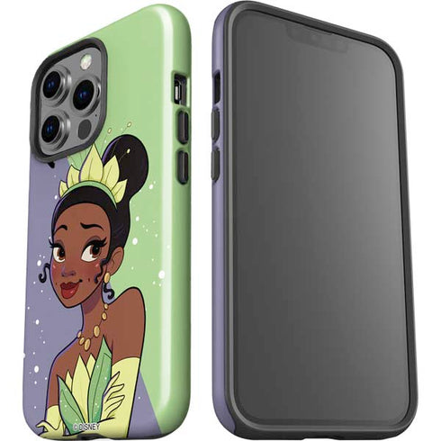 Disney Princess Tiana Art iPhone 15 Pro Impact Case