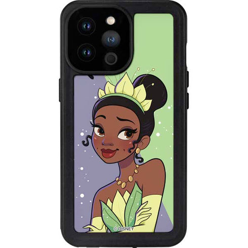 Disney Princess Tiana Art iPhone 14 Pro Max Waterproof Case