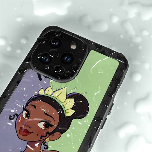 Disney Princess Tiana Art iPhone 14 Pro Max Waterproof Case