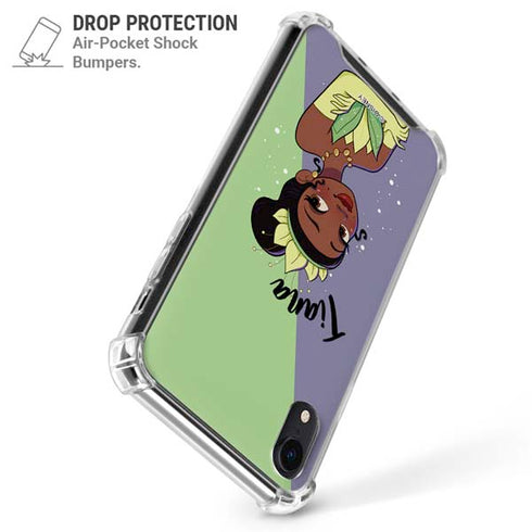 Disney Princess Tiana Art iPhone XR Clear Case