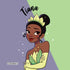Disney Princess Tiana Art Moto E5 Play Skin