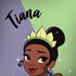 Disney Princess Tiana Art Moto G6 Skin