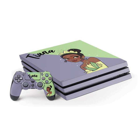 Disney Princess Tiana Art PS4 Pro Bundle Skin