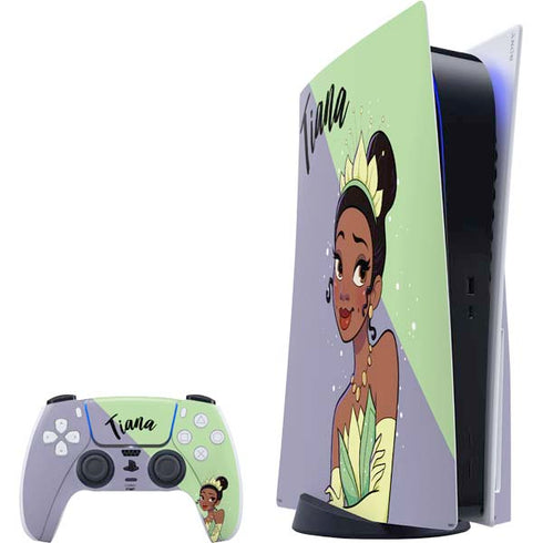 Disney Princess Tiana Art PS5 Bundle Skin