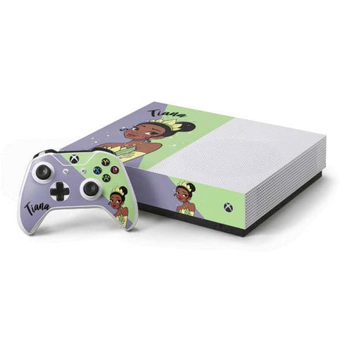 Disney Princess Tiana Art Xbox One S All-Digital Edition Bundle Skin