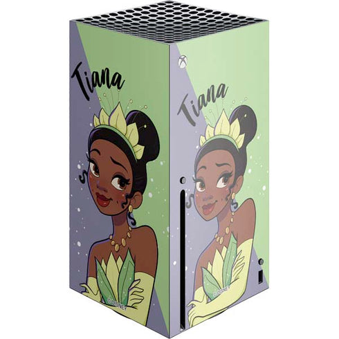 Disney Princess Tiana Art Xbox Series X Console Skin
