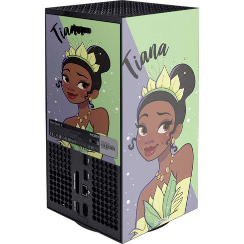 Disney Princess Tiana Art Xbox Series X Console Skin