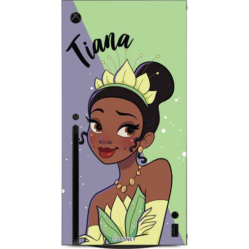Disney Princess Tiana Art Xbox Series X Console Skin