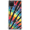 Liquid Blue Tie Dye - Rainbow Galaxy A12 Clear Case