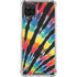Liquid Blue Tie Dye - Rainbow Galaxy A12 Clear Case
