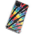 Liquid Blue Tie Dye - Rainbow Galaxy A12 Clear Case