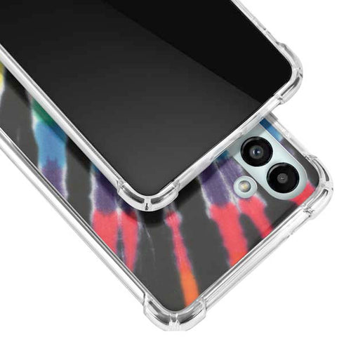 Liquid Blue Tie Dye - Rainbow Galaxy A13 5G Clear Case
