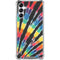 Liquid Blue Tie Dye - Rainbow Galaxy A15 5G Clear Case