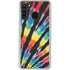 Liquid Blue Tie Dye - Rainbow Galaxy A21 Clear Case