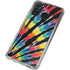 Liquid Blue Tie Dye - Rainbow Galaxy A21 Clear Case