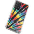 Liquid Blue Tie Dye - Rainbow Galaxy A52 5G Clear Case