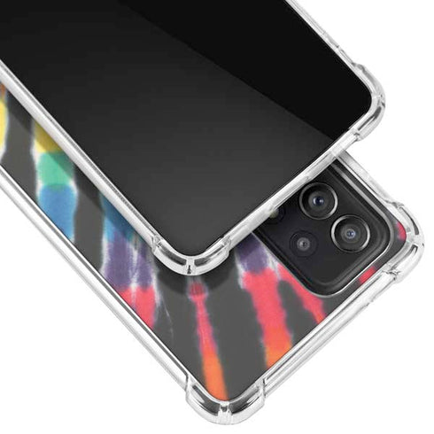 Liquid Blue Tie Dye - Rainbow Galaxy A52 5G Clear Case