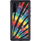 Liquid Blue Tie Dye - Rainbow Galaxy Note 10 Waterproof Case