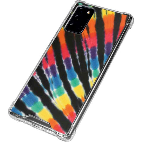 Liquid Blue Tie Dye - Rainbow Galaxy Note20 5G Clear Case