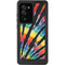 Liquid Blue Tie Dye - Rainbow Galaxy Note20 Ultra 5G Waterproof Case