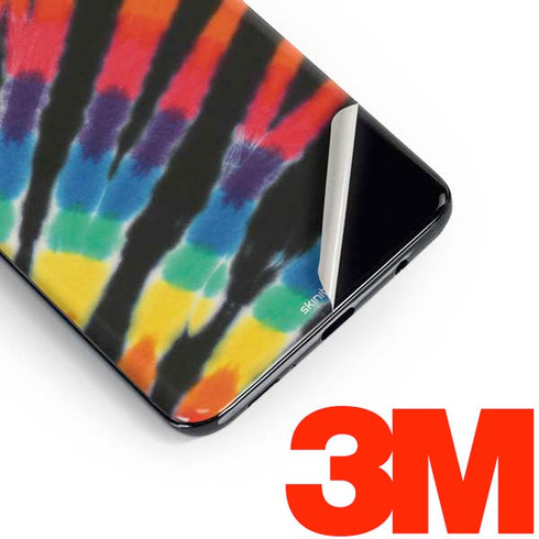 Liquid Blue Tie Dye - Rainbow Galaxy S10 Skin