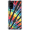 Liquid Blue Tie Dye - Rainbow Galaxy S20 FE Clear Case