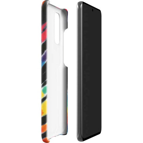 Liquid Blue Tie Dye - Rainbow Galaxy S20 Lite Case