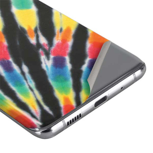 Liquid Blue Tie Dye - Rainbow Galaxy S20 Plus Skin
