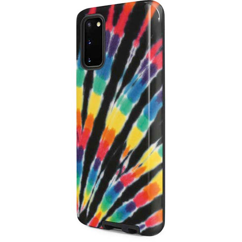 Liquid Blue Tie Dye - Rainbow Galaxy S20 Pro Case