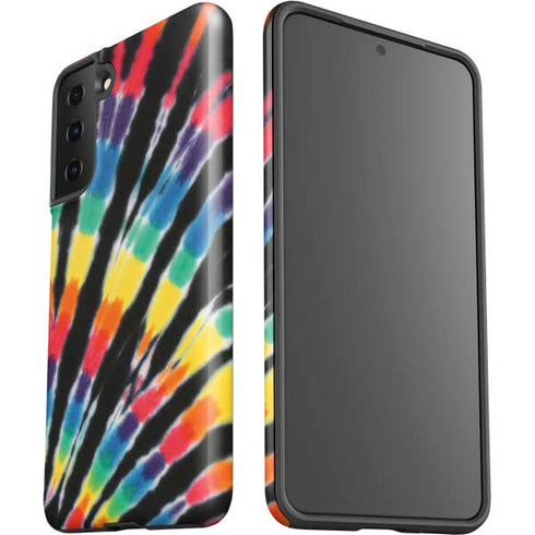 Liquid Blue Tie Dye - Rainbow Galaxy S21 FE Pro Case
