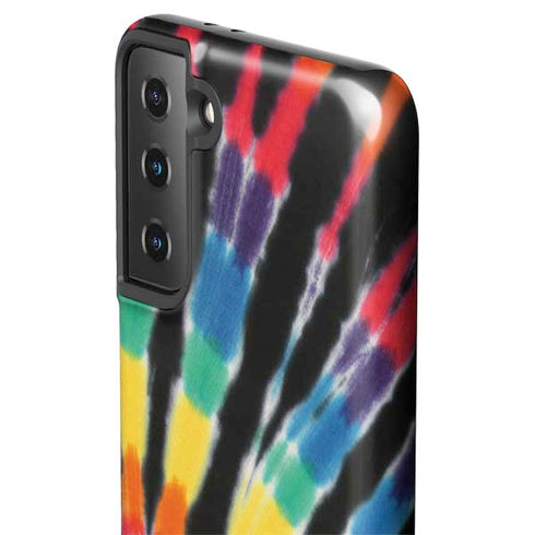 Liquid Blue Tie Dye - Rainbow Galaxy S21 Plus 5G Pro Case