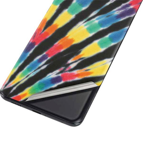 Liquid Blue Tie Dye - Rainbow Galaxy S21 Plus 5G Skin