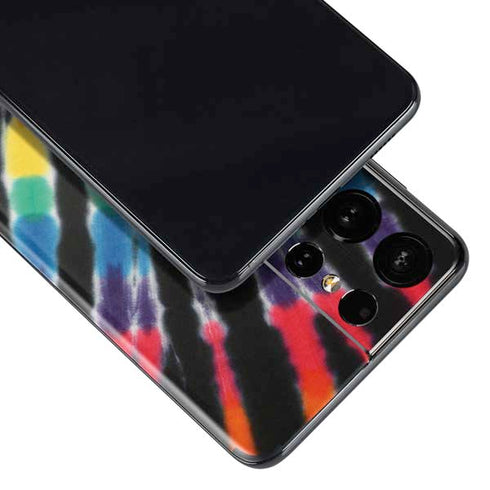 Liquid Blue Tie Dye - Rainbow Galaxy S21 Ultra 5G Skin