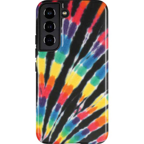 Liquid Blue Tie Dye - Rainbow Galaxy S22 Pro Case