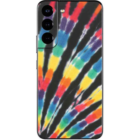 Liquid Blue Tie Dye - Rainbow Galaxy S22 Skin
