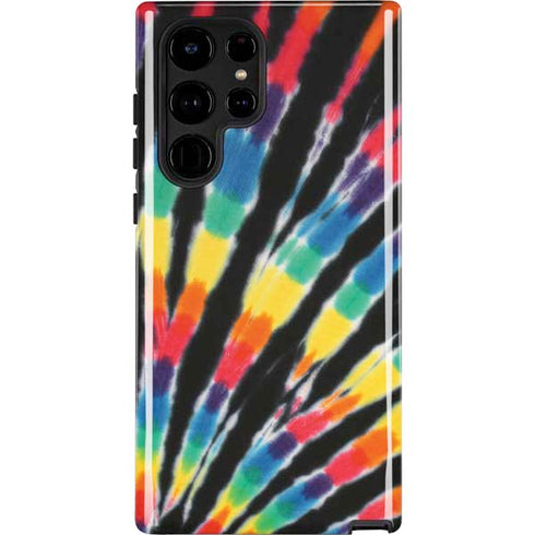 Liquid Blue Tie Dye - Rainbow Galaxy S22 Ultra Pro Case
