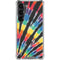 Liquid Blue Tie Dye - Rainbow Galaxy S23 Clear Case