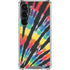 Liquid Blue Tie Dye - Rainbow Galaxy S23 Clear Case