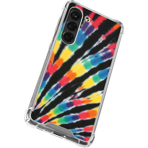 Liquid Blue Tie Dye - Rainbow Galaxy S23 Clear Case