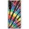 Liquid Blue Tie Dye - Rainbow Galaxy S23 Plus Clear Case