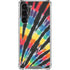 Liquid Blue Tie Dye - Rainbow Galaxy S23 Plus Clear Case