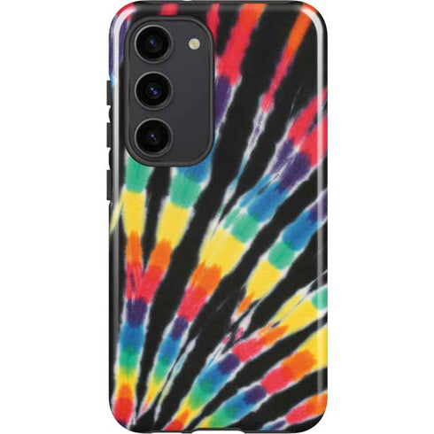 Liquid Blue Tie Dye - Rainbow Galaxy S23 Pro Case