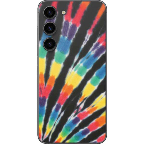 Liquid Blue Tie Dye - Rainbow Galaxy S23 Skin