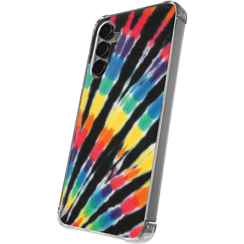 Liquid Blue Tie Dye - Rainbow Galaxy S24 Plus Clear Case