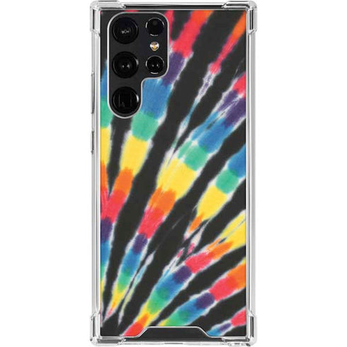 Liquid Blue Tie Dye - Rainbow Galaxy S24 Ultra Clear Case