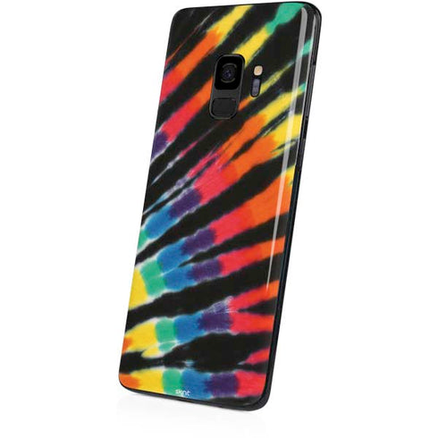 Liquid Blue Tie Dye - Rainbow Galaxy S9 Skin