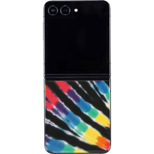 Liquid Blue Tie Dye - Rainbow Galaxy Z Flip5 5G Skin