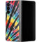 Liquid Blue Tie Dye - Rainbow Galaxy Z Fold4 5G Skin