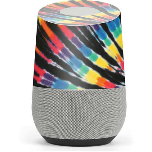 Liquid Blue Tie Dye - Rainbow Google Home Skin