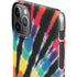 Liquid Blue Tie Dye - Rainbow iPhone 11 Pro Max Lite Case